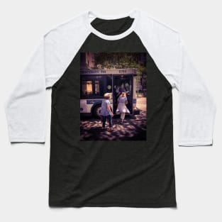 Fifth Avenue Manhattan Street New York City Baseball T-Shirt